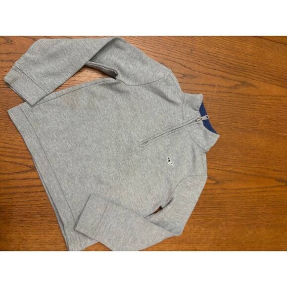 Vineyard Vines Other - Vineyard Vines Boys Grey 1/4 Zip Size 6- Some light staining